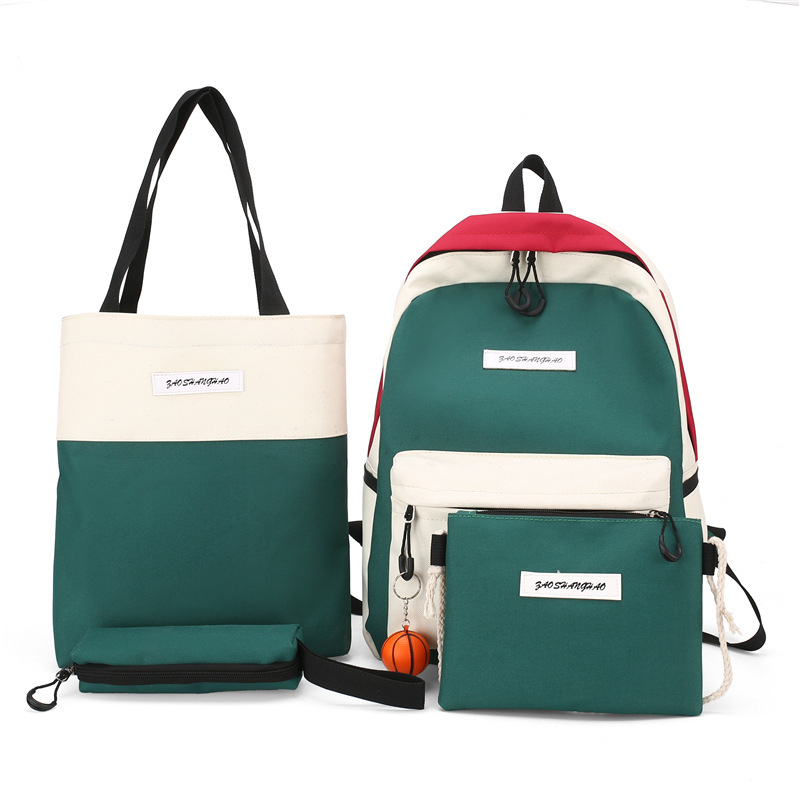 4-piece women's backpack