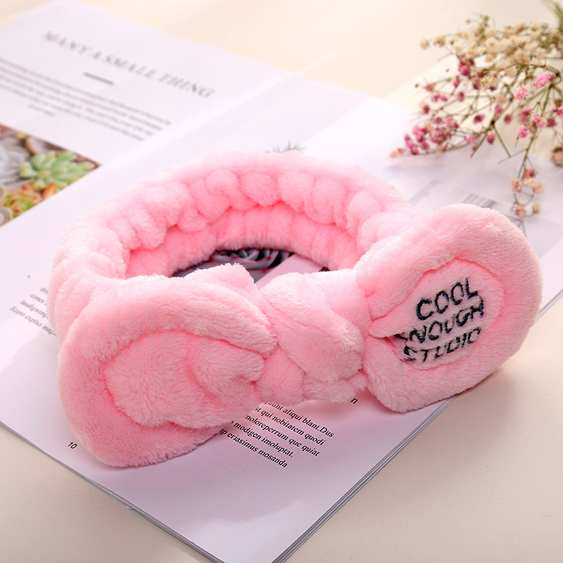 Cute Korean Style Plush Bow Hairband