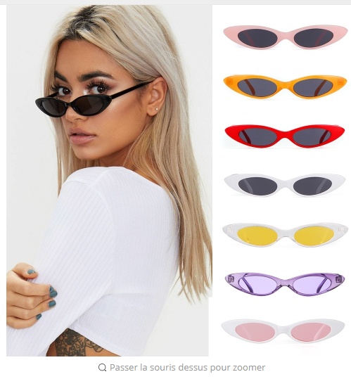 New Oval Frame Sunglasses