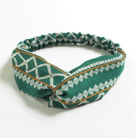 Printed Headband Elastic Hairband